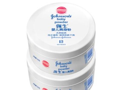 强生婴儿爽身粉140g*2 儿童宝宝四季适用天然痱子粉干爽带粉扑